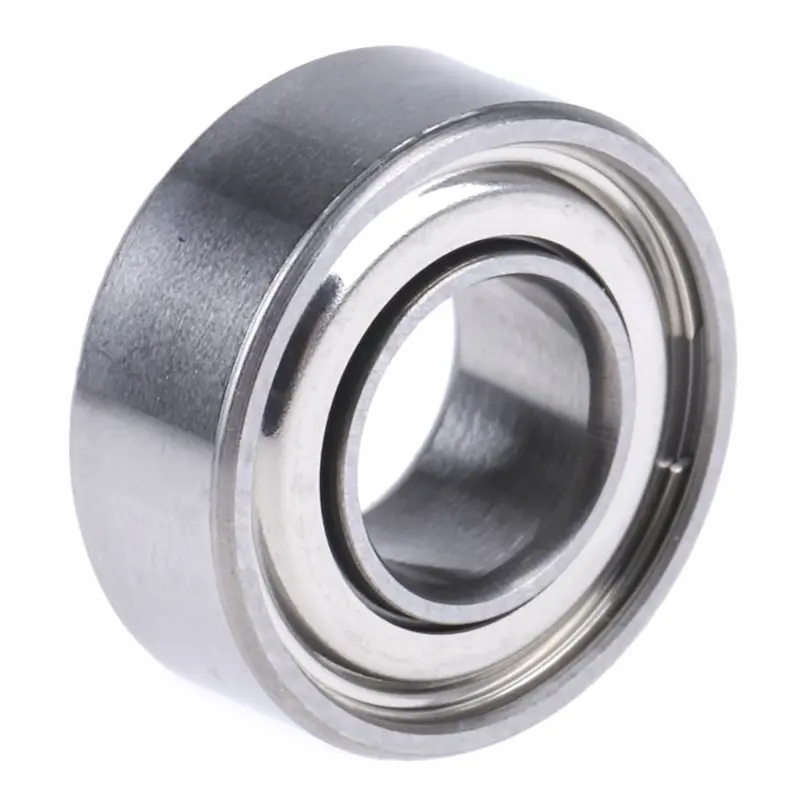 instrument miniature ball bearing with movable shields