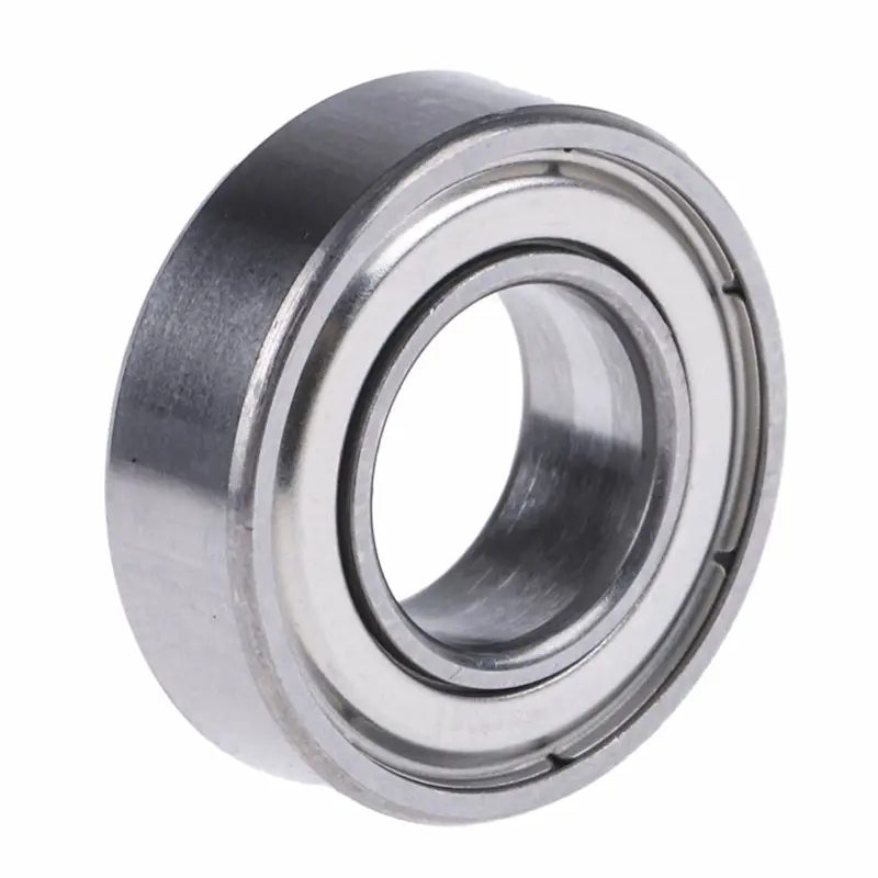 instrument miniature ball bearing with nonremovable shields