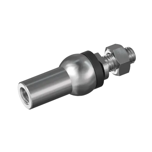 axial joint similar to DIN71802 with cap